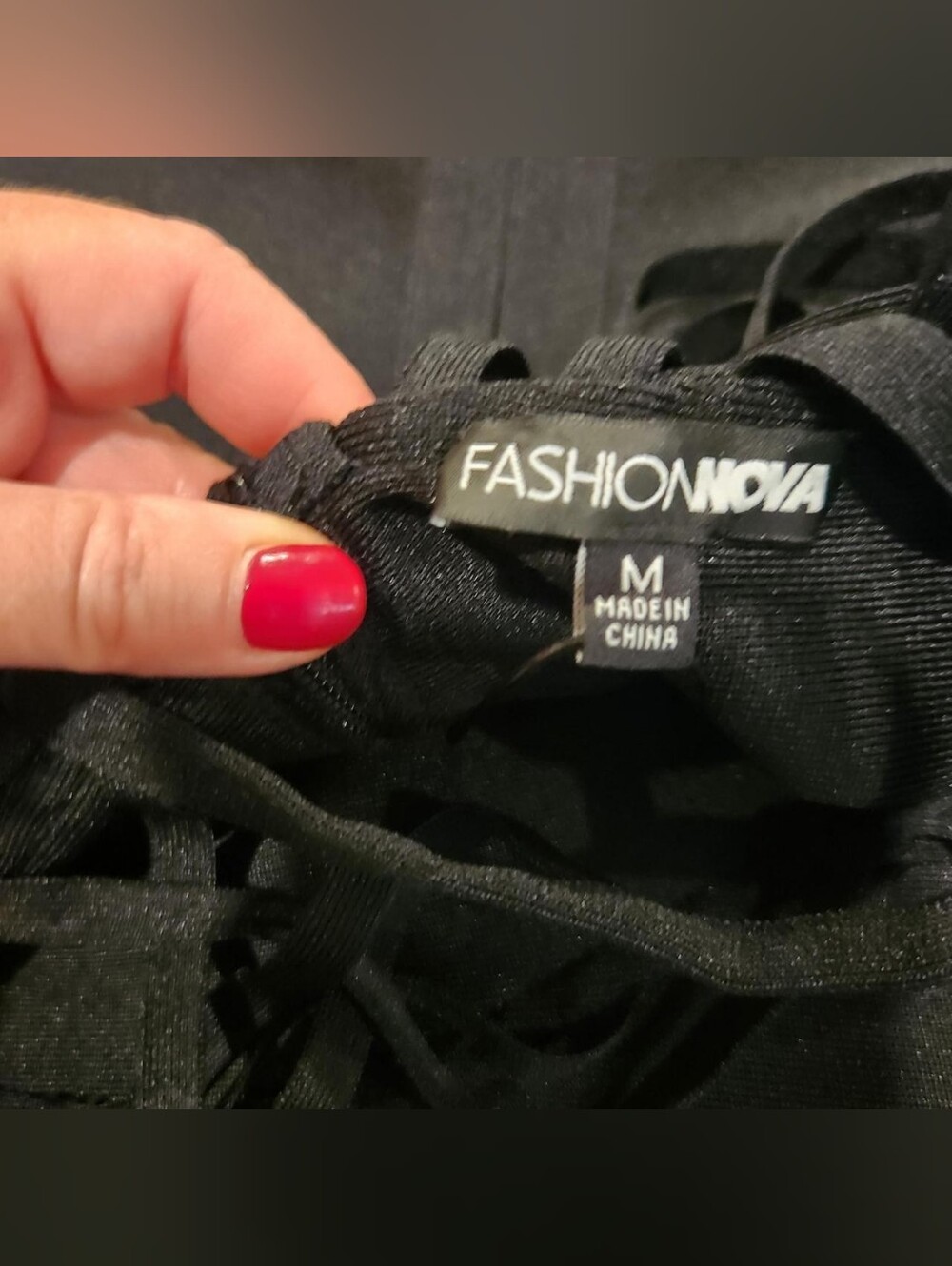 Fashion Nova Camila Bandage Midi Dress.NWOT M - Picture 2 of 7